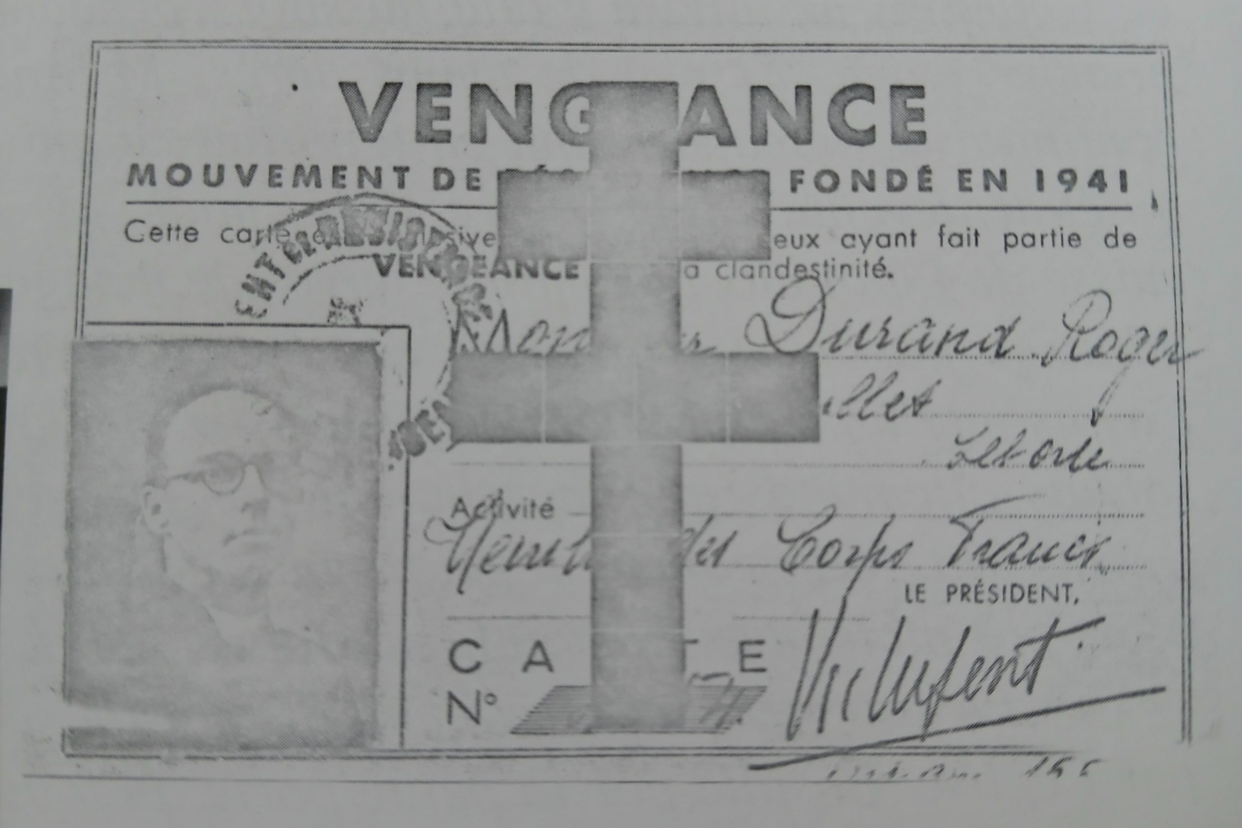 Carte réseau Vengeance Roger Durand